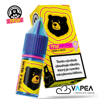 e-liquid Go Bears Frux Papája a Malina 10ml - 20mg